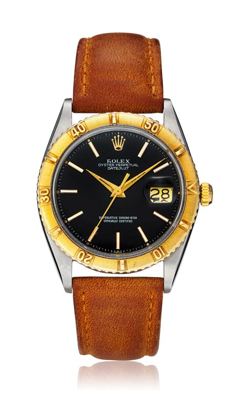 rolex black two tone thunderbird|rolex thunderbird for sale.